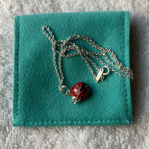 Tiffany & Co. Jewelry Tiffany Co Ladybug Charm Necklace Poshmark